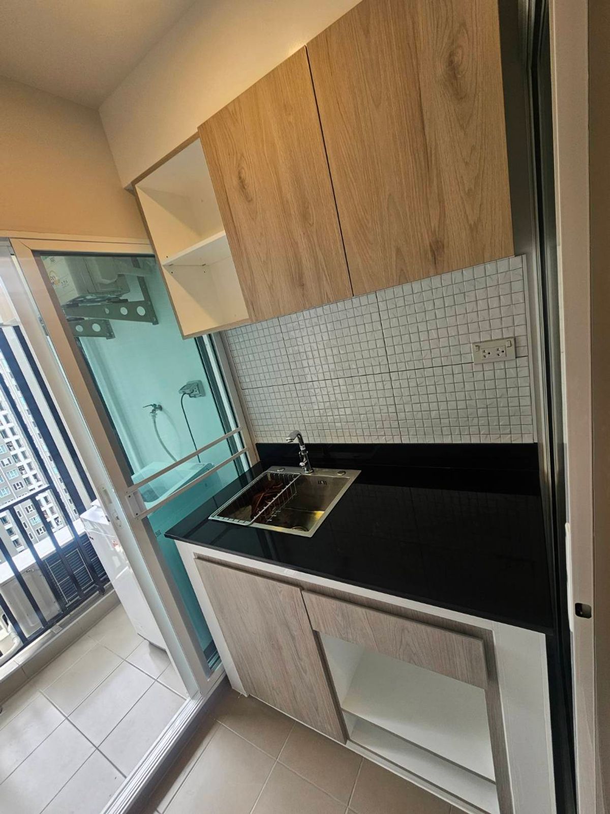 For RentCondoBangna, Bearing, Lasalle : High class, beautiful view, 1 bedroom, 1 bathroom, The Tree Sukhumvit 71 Ekkamai