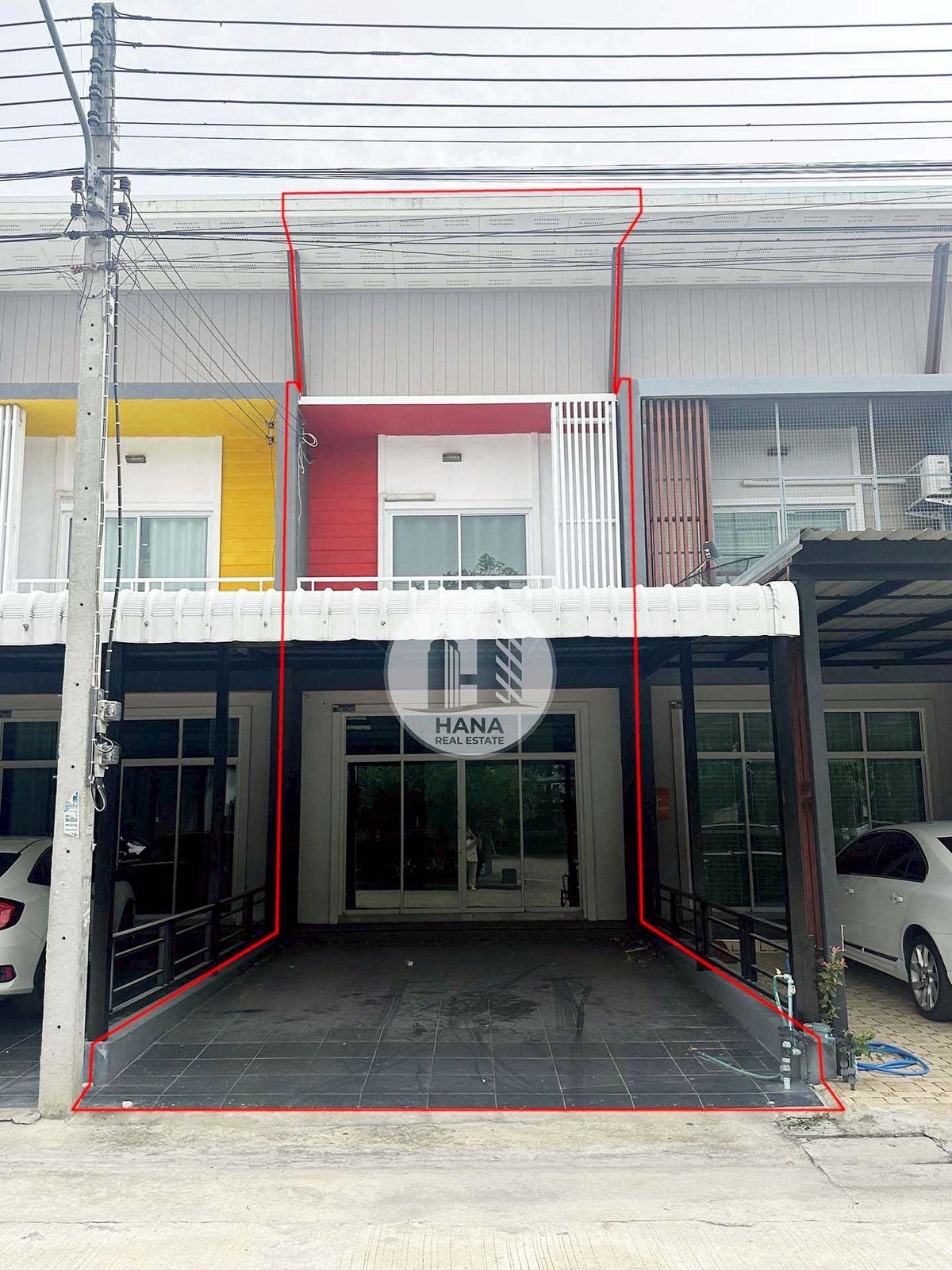 For SaleTownhomeSuphan Buri : 🏡 Sell Townhome Project, Phi Phi 9 Village, Suphanburi 🏡 ✨ Suitable for living and investment ✨ 🔥 Land area of 21.4 sq.w. Price 2.35 million baht 🔥