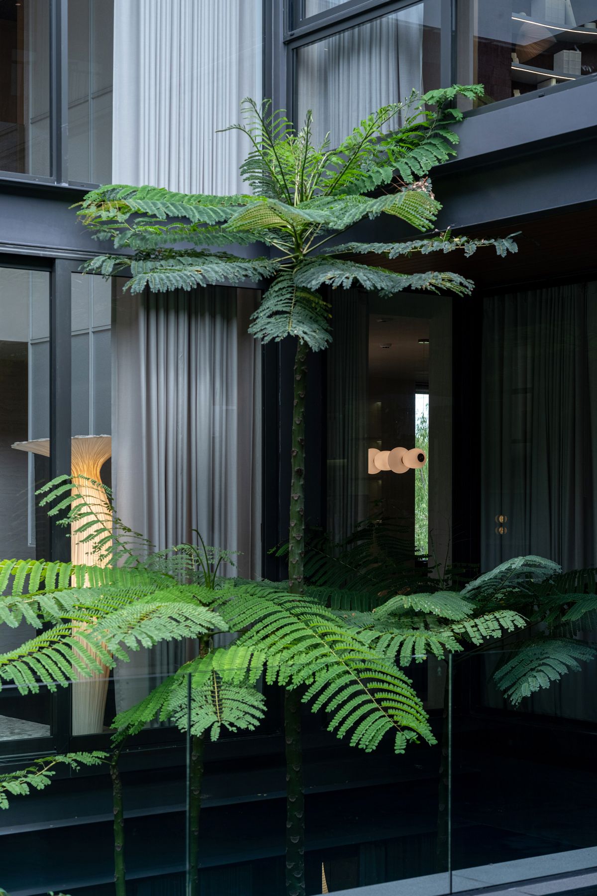 For SaleHouseBang Sue, Wong Sawang, Tao Pun : 3 -storey detached house for sale. Sonle Residences project (Sunle Residence), Ratchadaphisek, near MRT Wongsawang, only 900 meters, with a large private pool and a large Courtyard.