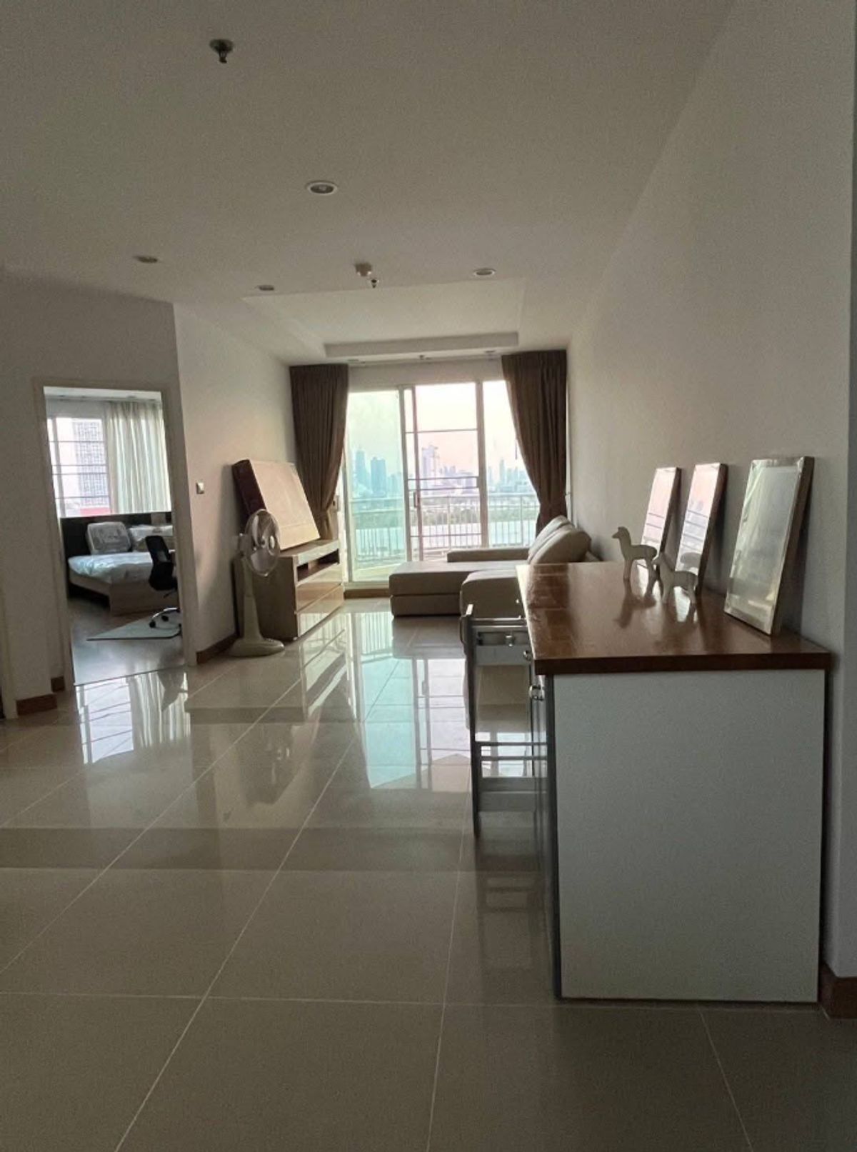 For RentCondoRama9, Petchburi, RCA : Rental Supa Velveton Phase 1 Building 8, Floor 11, beautiful, 2 -bed, 2 bathrooms, 1 kitchen 88 sqm, Rama 9 RCA 35,000 baht/