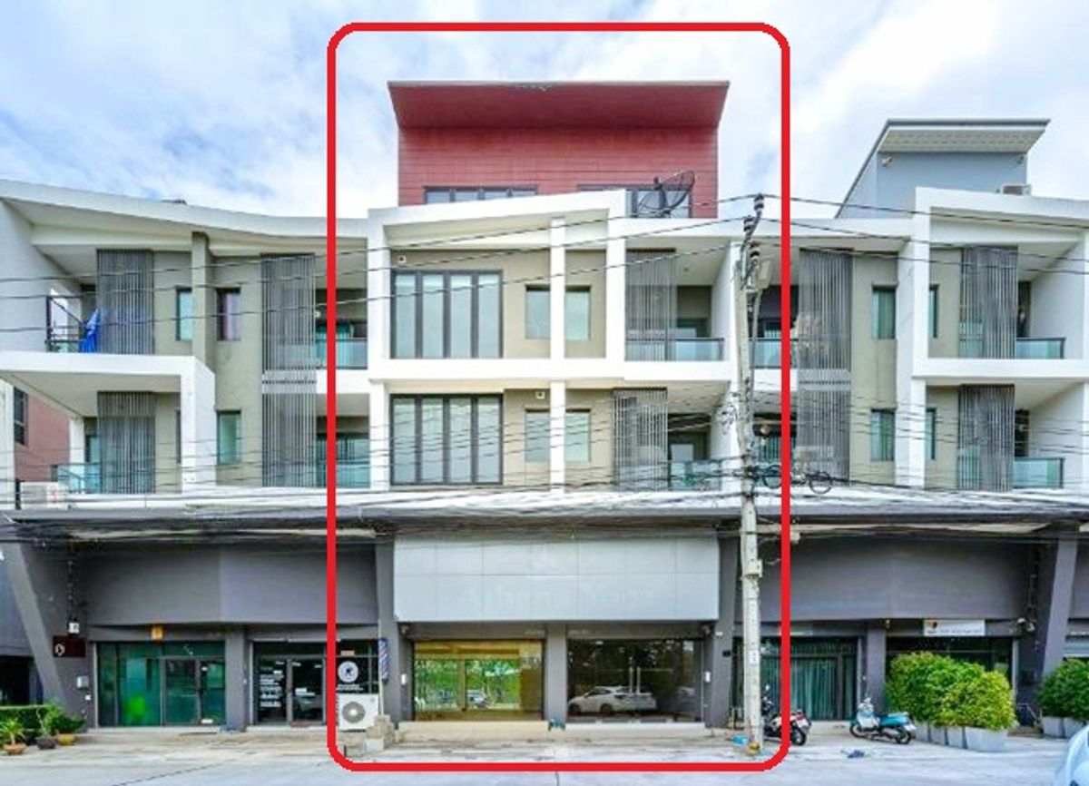 ให้เช่าอาคารพาณิชย์นวมินทร์ รามอินทรา : ถ.สุขาภิบาล5 วัชรพล ให้เช่า-ขายอาคารพาณิชย์ 3.5 ชั้น 45ตร.วา. 495ตร.ม.ตลาดเคหะออเงิน 1.8 กม. ทางด่วนจตุโชติ รพ.สายไหม 3.8กม. 3-4นอน