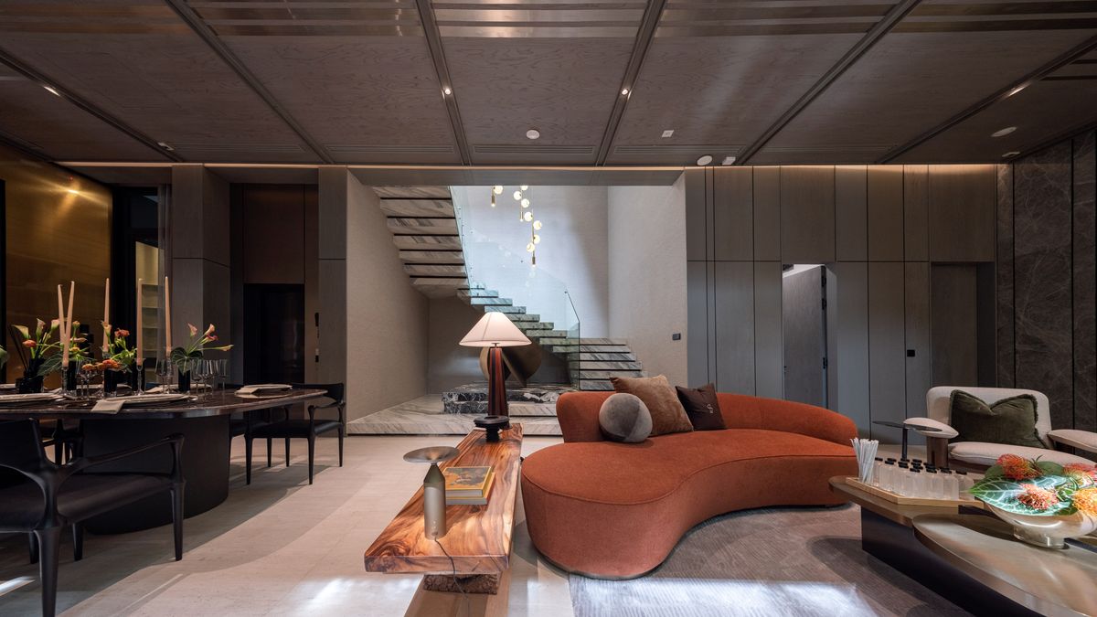 For SaleHouseBang Sue, Wong Sawang, Tao Pun : 3 -storey detached house for sale. Sonle Residences project (Sunle Residence), Ratchadaphisek, near MRT Wongsawang, only 900 meters, with a large private pool and a large Courtyard.