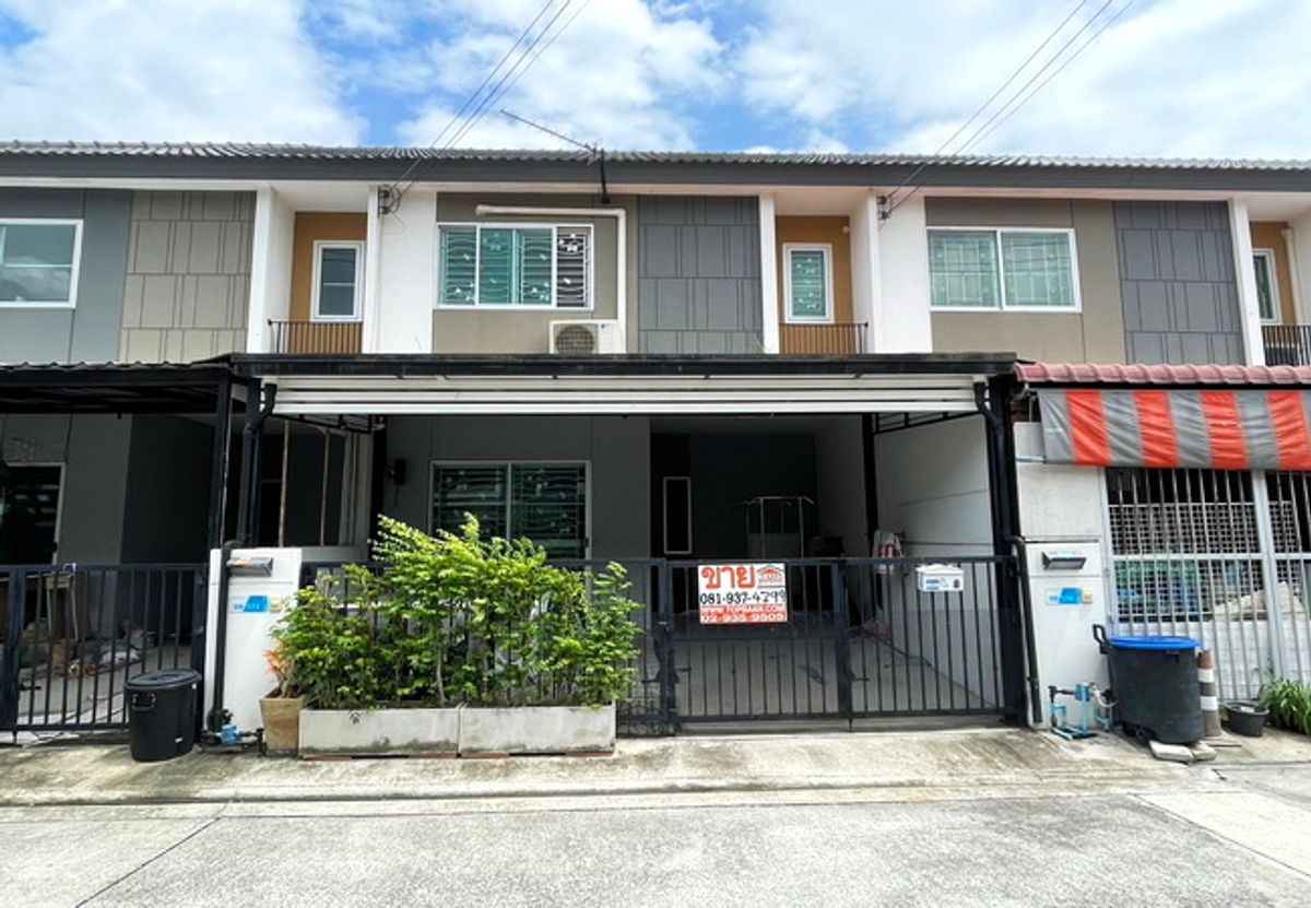 ขายทาวน์โฮมบางแค เพชรเกษม : ขายทาวน์เฮ้าส์ หมู่บ้านพฤกษา 117 เพชรเกษม 91-พุทธสาคร เนื้อที่ 17.8 ตร.ว. 2 ชั้น 3 นอน 2 น้ำ ราคาต่อรองได้