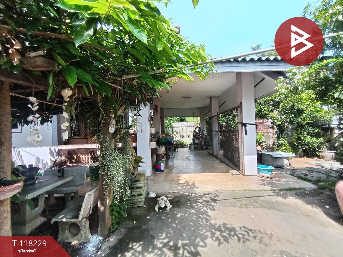 For SaleHouseRatchaburi : House for sale, area 89.9 square wah, Ban Pong District, Ratchaburi Province, near the Bull Market