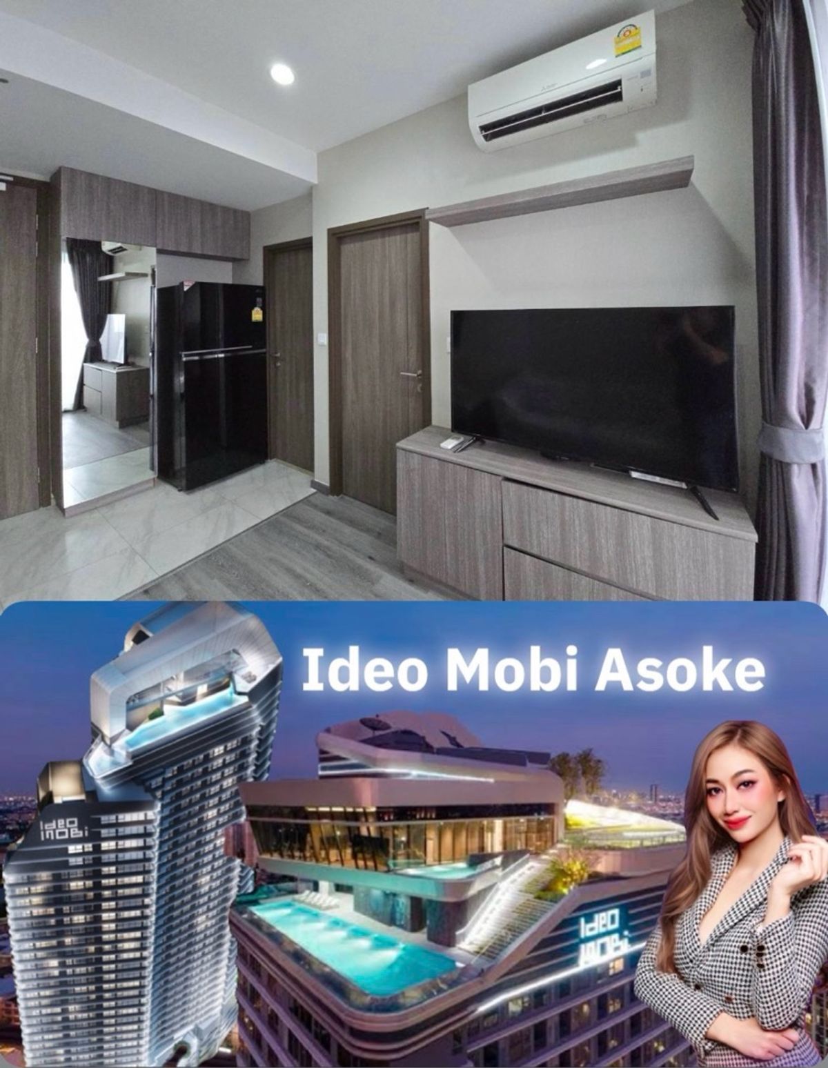 ให้เช่าคอนโดพระราม 9 เพชรบุรีตัดใหม่ RCA : 🔥🔥🔥Hot Price 1 bed 26,000฿🔥🔥🔥
🔥🔥🔥 ห้องพร้อมอยู่แล้ววันนี้ #ใกล้Terminal21
💕For Rent💕ideo Mobi Asoke🔥ปล่อยเช่าคอนโด 🏠💕
泰国房地产  转卖/出租/买房 (33 sq.m )
For Rent 🌟 曼谷公寓出租 🌟32 floor 
🟥🟩🟧🟨🟥🟪🟩🟧🟨🟪🟩🟥🟨🟧🟩
✅ 1 bed 1 bath 🛁 
✅ เพีย 26,000฿ 