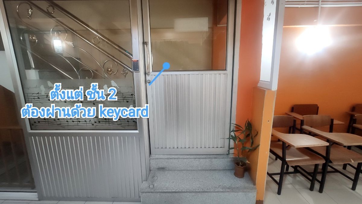 For RentShop HouseMin Buri, Romklao : Divided for rent, 1-2 floors, commercial buildings Next to Ramkhamhaeng Road Next to the Orange Line Nom Klao Station Near Triam Udom Suksa School, Size 20.3 square wah, 2 bedrooms, 2 bathrooms, Saphan Sung Subdistrict, Saphan Sung District, Bangkok