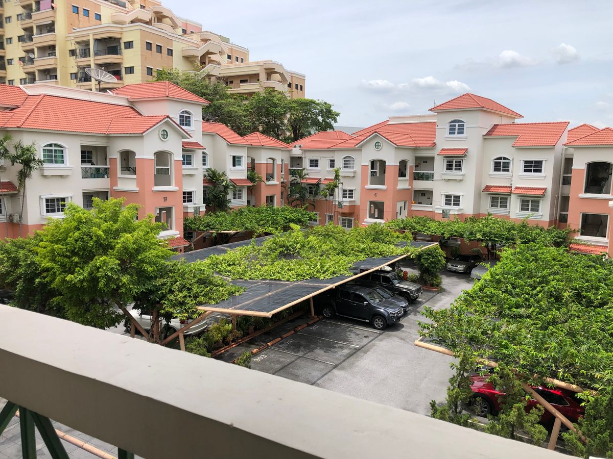ให้เช่าคอนโดปทุมธานี รังสิต ธรรมศาสตร์ : ให้เช่าคอนโดชั้น3 อาคาร GARDEN VIEW พิกัด ติดถนนติวานนท์ ใกล้ทางเข้านิคมอุตสาหกรรมบางกะดี ปทุมธานี