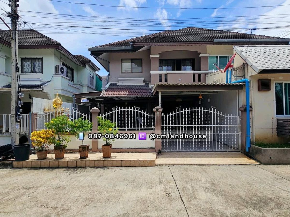 For SaleHouseChiang Mai : Mueang Kulphan Wille, Mae Hia Near Mae Hia Intersection, Big C Makro 2 km, near Chiang Mai Rd., Hang Dong 500 00 m.