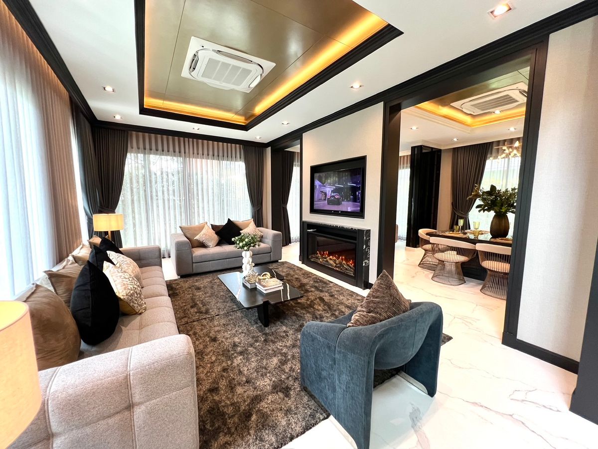 ขายบ้านนวมินทร์ รามอินทรา : 🏛️Bangkok Boulevard Signature รามอินทรา - วัชรพล🔥บ้านเดี่ยว 2 ชั้น ขนาด 516 ตร.ม. 125.1 ตร.ว. | 4 ห้องนอน 5 ห้องน้ำ 4 ที่จอด เริ่ม 29.9 MB ติดต่อนัดชม Tel.0922635410 (เอิร์ธ)