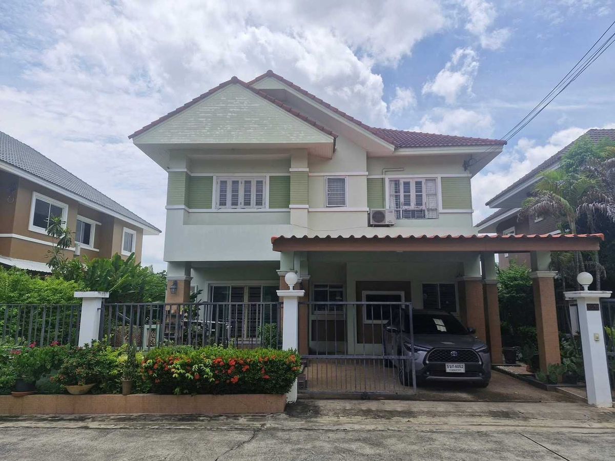 ให้เช่าบ้านลาดกระบัง สุวรรณภูมิ : ให้เช่า บ้านเดี่ยว มบ.ภัคภิรมย์ ศรีนครินทร์ 75 ตร.ว. ใกล้ BTS สวนหลวง ร.9