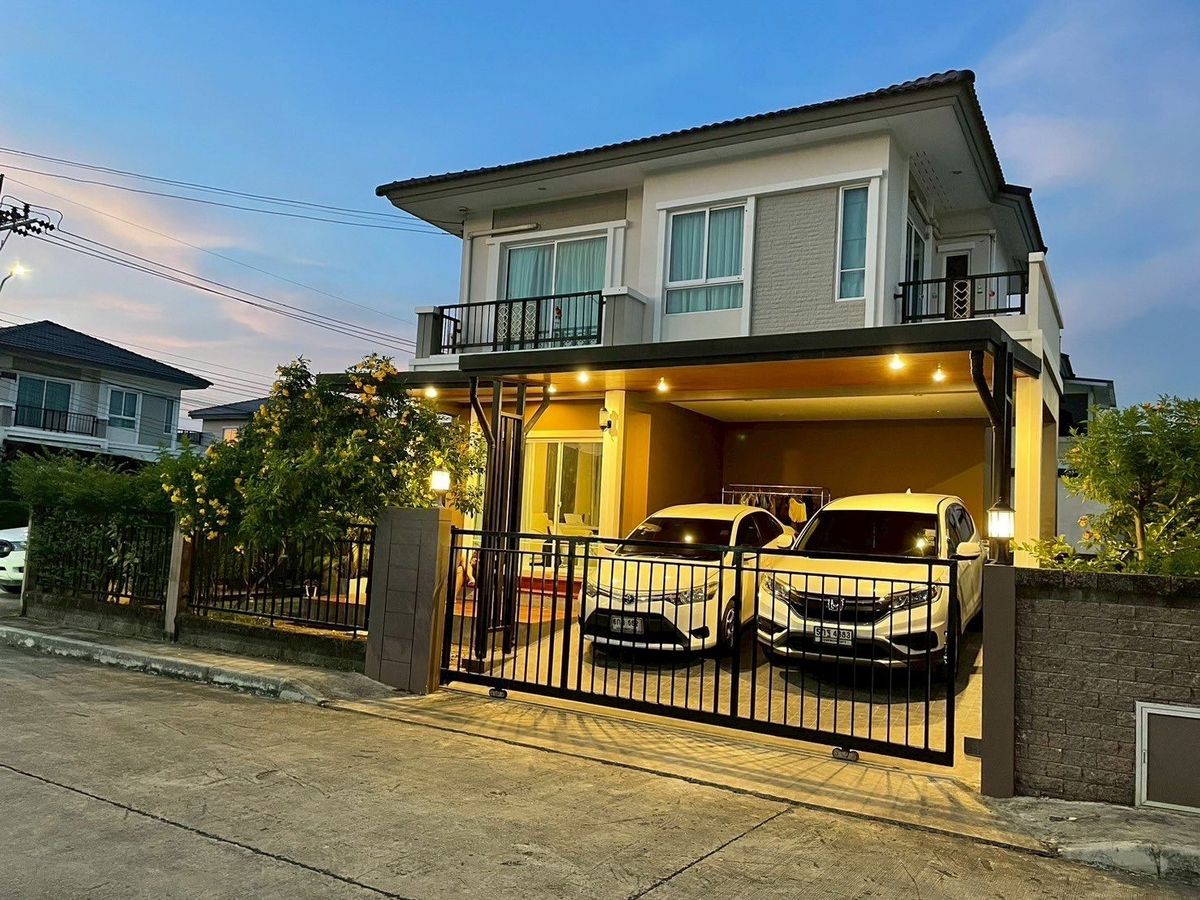 ให้เช่าบ้านสมุทรปราการ สำโรง : RENT:รหัสทรัพย์H2298 Passorn Thepharak - Bangna หลังมุม ทำเลดีมาก @ภัสสร เทพารักษ์-บางนา