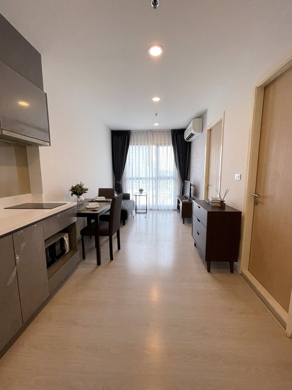For SaleCondoRama9, Petchburi, RCA : Loss 🔥 Urgent sale 🔥 The cheapest room, beautiful room, very nice view
