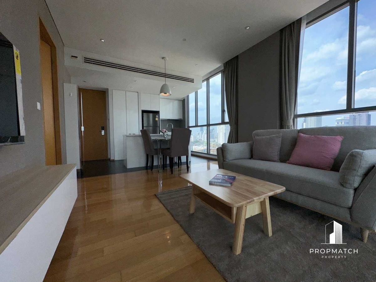 ให้เช่าคอนโดสุขุมวิท อโศก ทองหล่อ : ⚡️Hot Deal 🐈🏠⚡️ 1Bed 50 Sqm 💫 AEQUA Residence Sukhumvit 49🔥 55,000 B/Month  Appointment to view  Line : plustor_ss Pet friendly