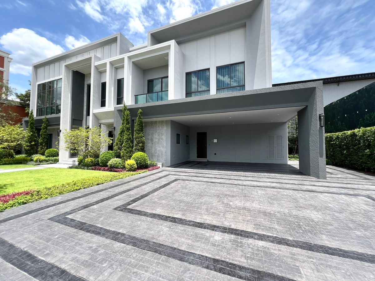 ขายบ้านนวมินทร์ รามอินทรา : 🏛️Bangkok Boulevard Signature รามอินทรา - วัชรพล🔥บ้านเดี่ยว 2 ชั้น ขนาด 516 ตร.ม. 125.1 ตร.ว. | 4 ห้องนอน 5 ห้องน้ำ 4 ที่จอด เริ่ม 29.9 MB ติดต่อนัดชม Tel.0922635410 (เอิร์ธ)