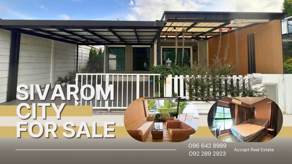 For SaleHouseRayong : New detached house Modern style, ready to stay in Rayong Nikom