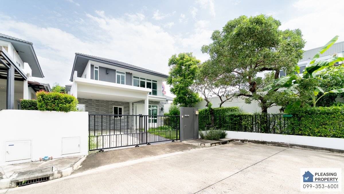 ขายบ้านลาดกระบัง สุวรรณภูมิ : 🏡 บ้านเดี่ยวแบรนด์ LH | 🌿หลังมุม | 🌳 สวนกว้าง | 🧰 ฟังก์ชันครบ | 📍 ทำเลกรุงเทพกรีฑา