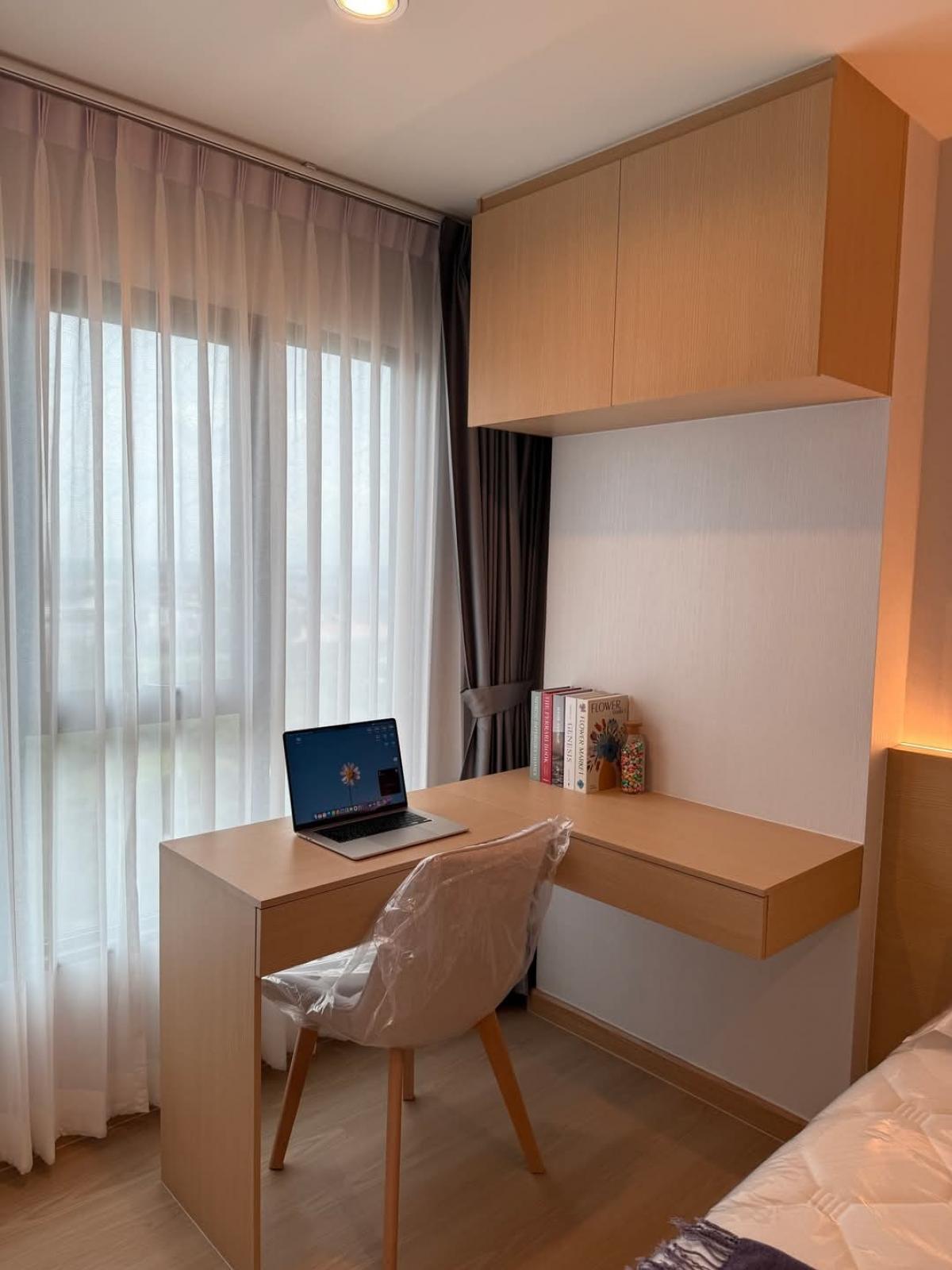 ให้เช่าคอนโดปทุมธานี รังสิต ธรรมศาสตร์ : 🔔ให้เช่า​ Terra​ residence​ ม.ธรรมศาสตร์​ พท.30 ตรม.ตกแต่งบิ้วอินน์​ เครื่องไฟฟ้าจัดเต็ม