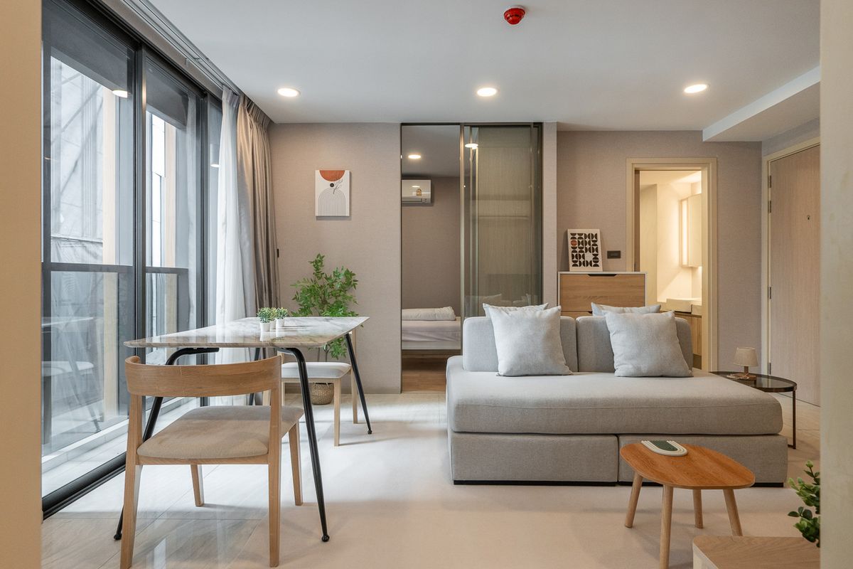 ให้เช่าคอนโดสุขุมวิท อโศก ทองหล่อ : 🌿 ✨ Walden Asoke ✨🌿 2 Bed 2 Bath, Rental  35,000 Baht 
