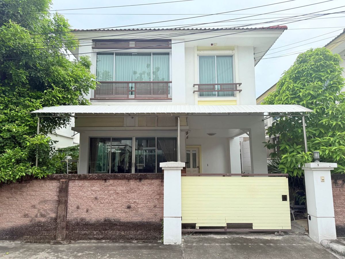 ขายบ้านลาดกระบัง สุวรรณภูมิ : 37ตรว 3นอน2น้ำ บ้านเดี่ยว 2 ชั้น คาซ่า วิลล์ บางนา สุวรรณภูมิ  