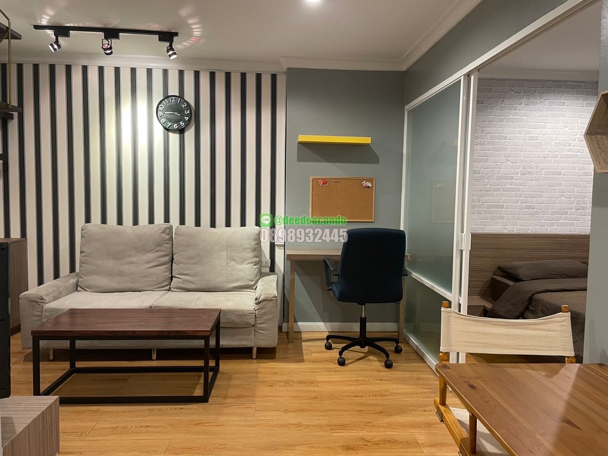 For RentCondoRama9, Petchburi, RCA : RENT 1bed Building A Lumpini Place Rama 9 Condo 15,000 baht
