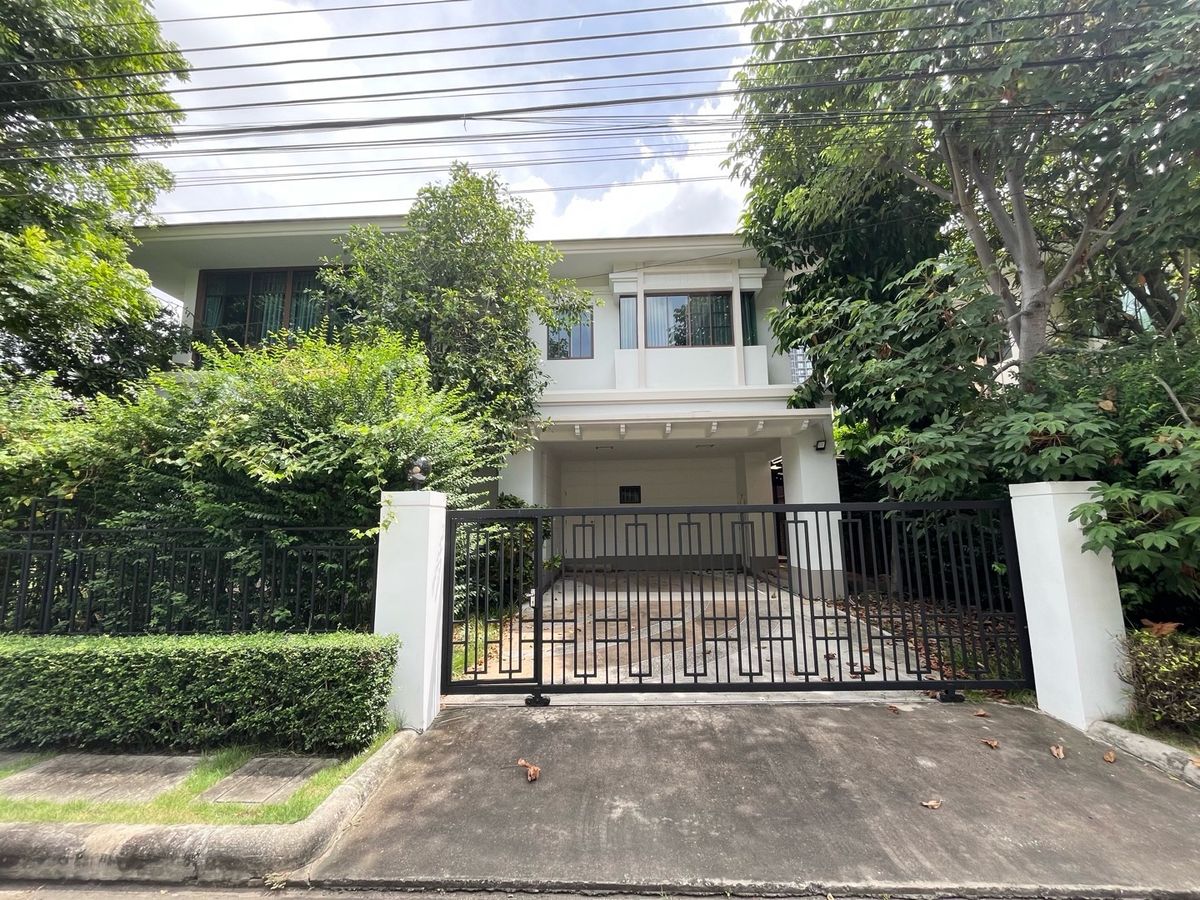 ให้เช่าบ้านบางนา แบริ่ง ลาซาล : ให้เช่า บ้านเดี่ยว 2 ชั้น ม.เศรษฐสิริ บางนา-วงแหวน 135.8 ตร.วา ค่าเช่า 80,000/เดือน