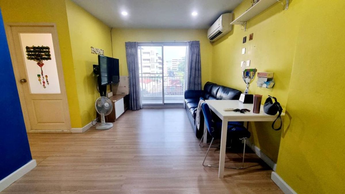 For SaleCondoLadprao101, Happy Land, The Mall Bang Kapi : The Niche Citi Condo for sale, Lat Phrao 130 (Low Lise), 3rd floor, ready to move in. Near the Yellow Line Lat Phrao 101