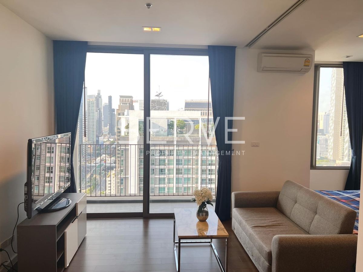 For SaleCondoSathorn, Narathiwat : 🔥4.72MB🔥 - 1 Bed with Partition 38.44 sq.m. High Fl. 25+ Good Location BTS Chong Nonri 650 m. at Nara 9 by Eastern Star Condo / For Sale