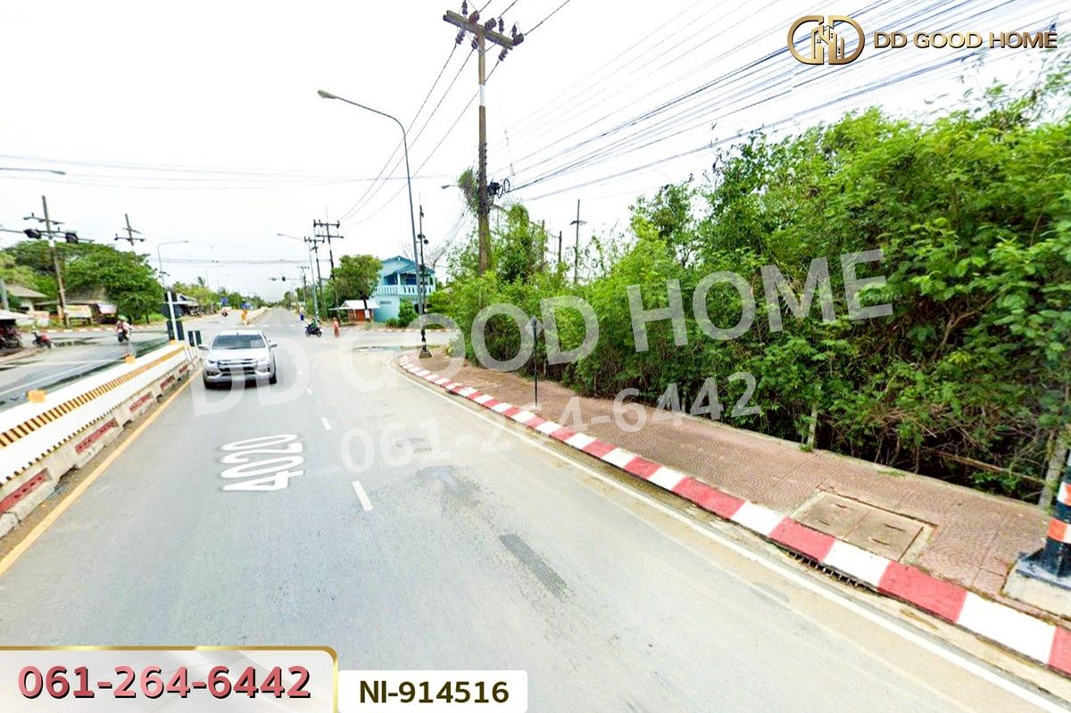 For SaleLandNakhon Si Thammarat : NI-914516 Land in Pak Phanang, 213.8 sq. wah, Chamuk Khwai Intersection, Nakhon Si Thammarat, near Pak Phanang Retro Market