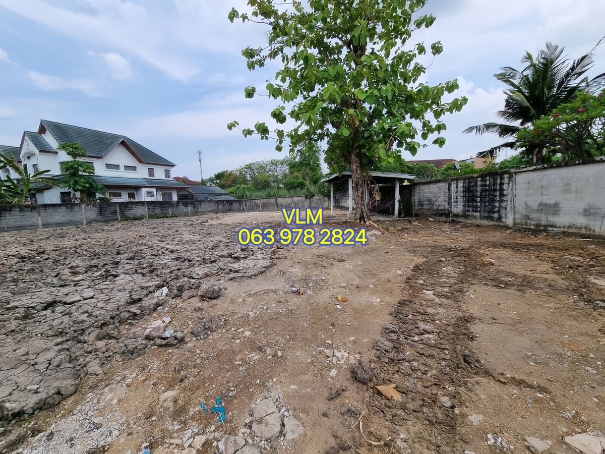 For SaleLandNawamin, Ramindra : VLM 981 Land for sale in Soi Ram Inthra 19, Intersection 5, Anusawari Subdistrict, Bang Khen District, Northeast, 273 square wah