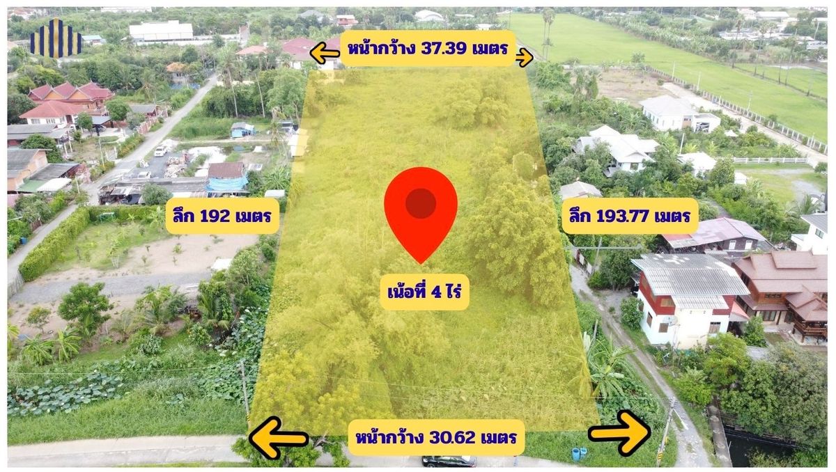 ขายที่ดินปทุมธานี รังสิต ธรรมศาสตร์ : ขายด่วน! ที่ดินใกล้ถนนใหญ่ ราคาดี กำไรเห็นชัดตั้งแต่วันแรก !! ขายที่ดินบางคูวัดเหนือ พัฒนาได้หลากหลาย ทำเลเชื่อมต่อถนน 345 ถนนราชพฤกษ์ ถนนปทุมธานี ใกล้แยกบางคูวัด ที่ดินบน 4 ไร่ 1 งาน 12 ตร.วา