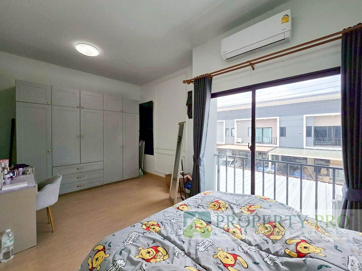 For SaleTownhomeSamut Prakan,Samrong : TownHome for Sale The Colors Bangna Wongwaen 3, 3 bedroom 21 sqw 116 sqm Near Kingkaew, Thepharak, Suvarnabhumi, Mega Bangna : SL25S-016