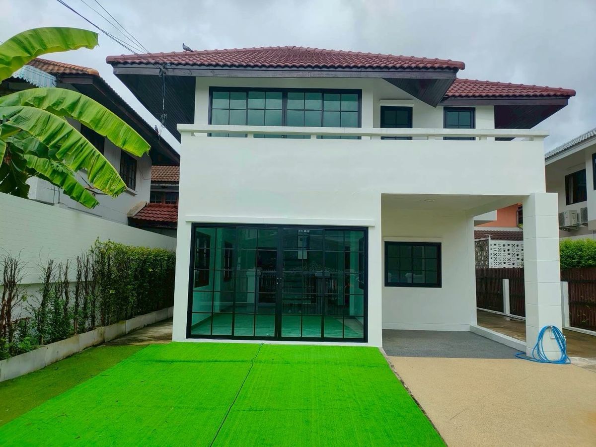 ขายบ้านบางแค เพชรเกษม : ขายบ้านเดี่ยวหมู่บ้านชมเพลิน ซอยหมู่บ้านเศรษฐกิจ 60 ตารางวา 3นอน