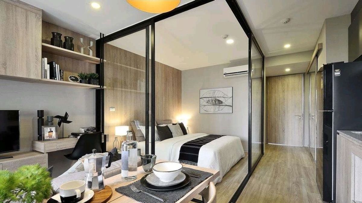 For SaleCondoSathorn, Narathiwat : 🔥 Rare Item in the middle of Sathorn! Blossom Condo 1 bedroom 30 sq.m., near BTS Surasak, only 2.46 million! Tel. 0994629391 Bird