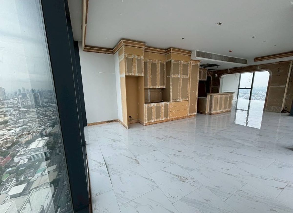 For SaleCondoRama3 (Riverside),Satupadit : Sell luxury Penthouse Canapaya Residences, Chao Phraya River View, 42-43, area 307.98 square meters, 4 bedrooms, 5 bathrooms, price 85 MB.*
