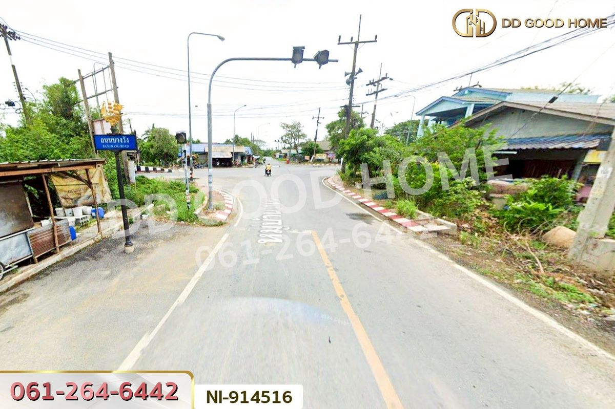 For SaleLandNakhon Si Thammarat : NI-914516 Land in Pak Phanang, 213.8 sq. wah, Chamuk Khwai Intersection, Nakhon Si Thammarat, near Pak Phanang Retro Market