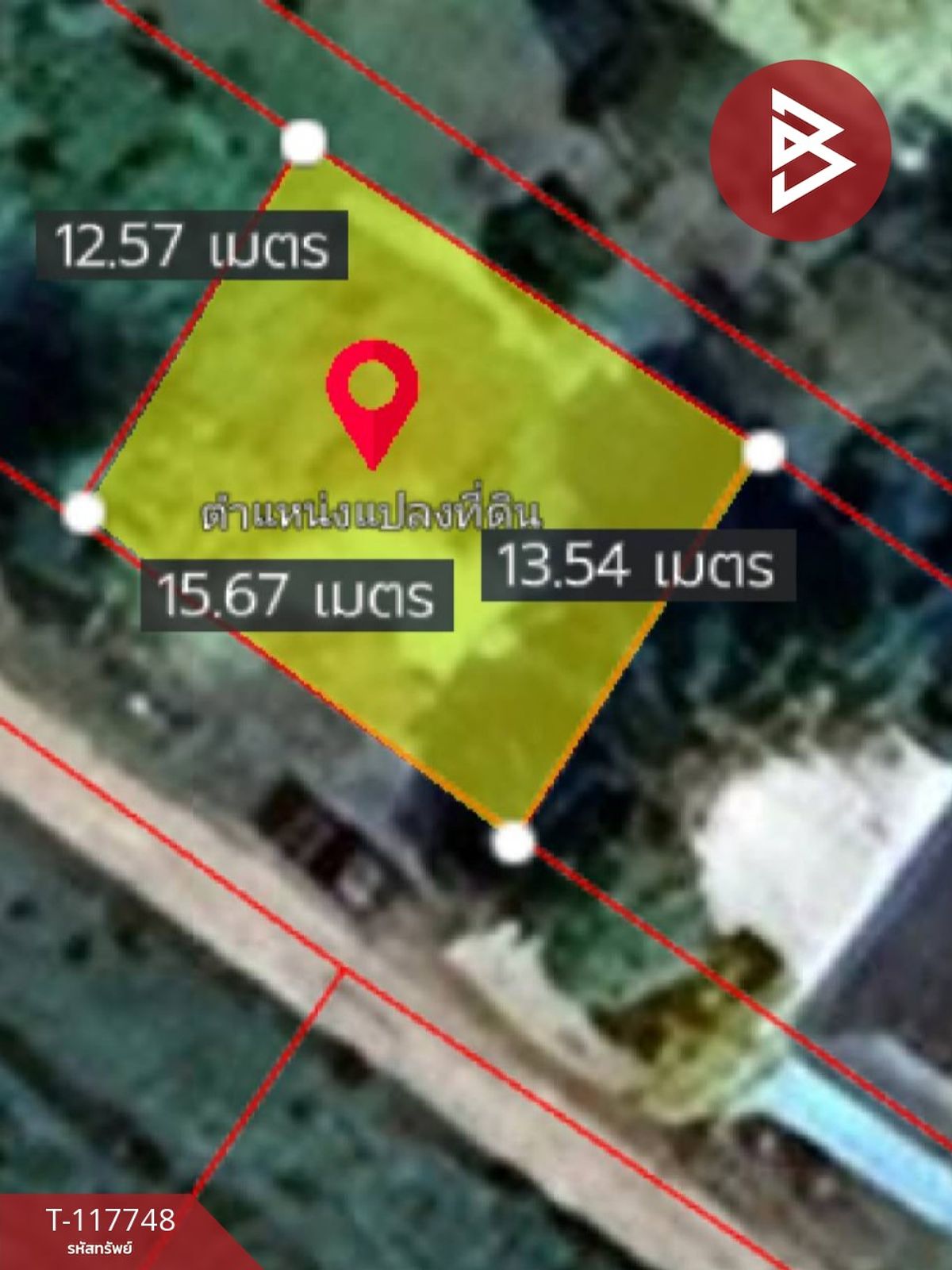 ขายที่ดินลาดกระบัง สุวรรณภูมิ : ขายที่ดิน เนื้อที่ 56 ตร.วา ประเวศ กรุงเทพมหานคร