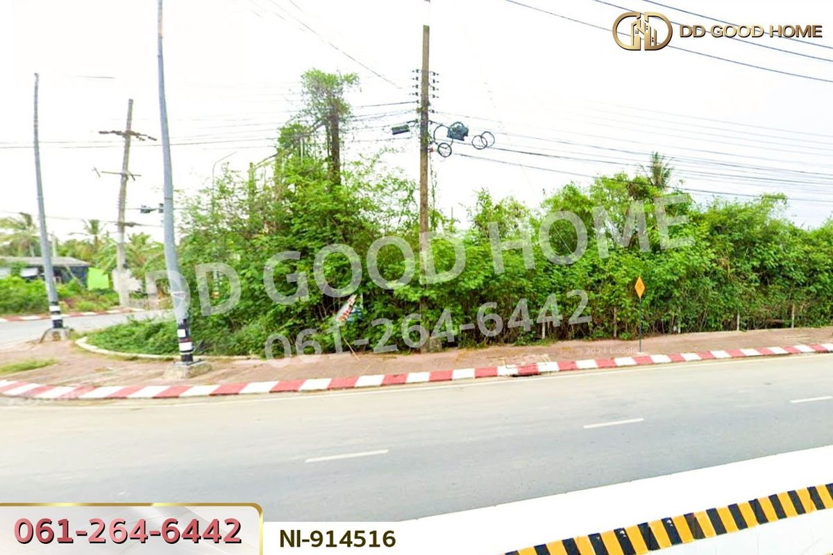 For SaleLandNakhon Si Thammarat : NI-914516 Land in Pak Phanang, 213.8 sq. wah, Chamuk Khwai Intersection, Nakhon Si Thammarat, near Pak Phanang Retro Market