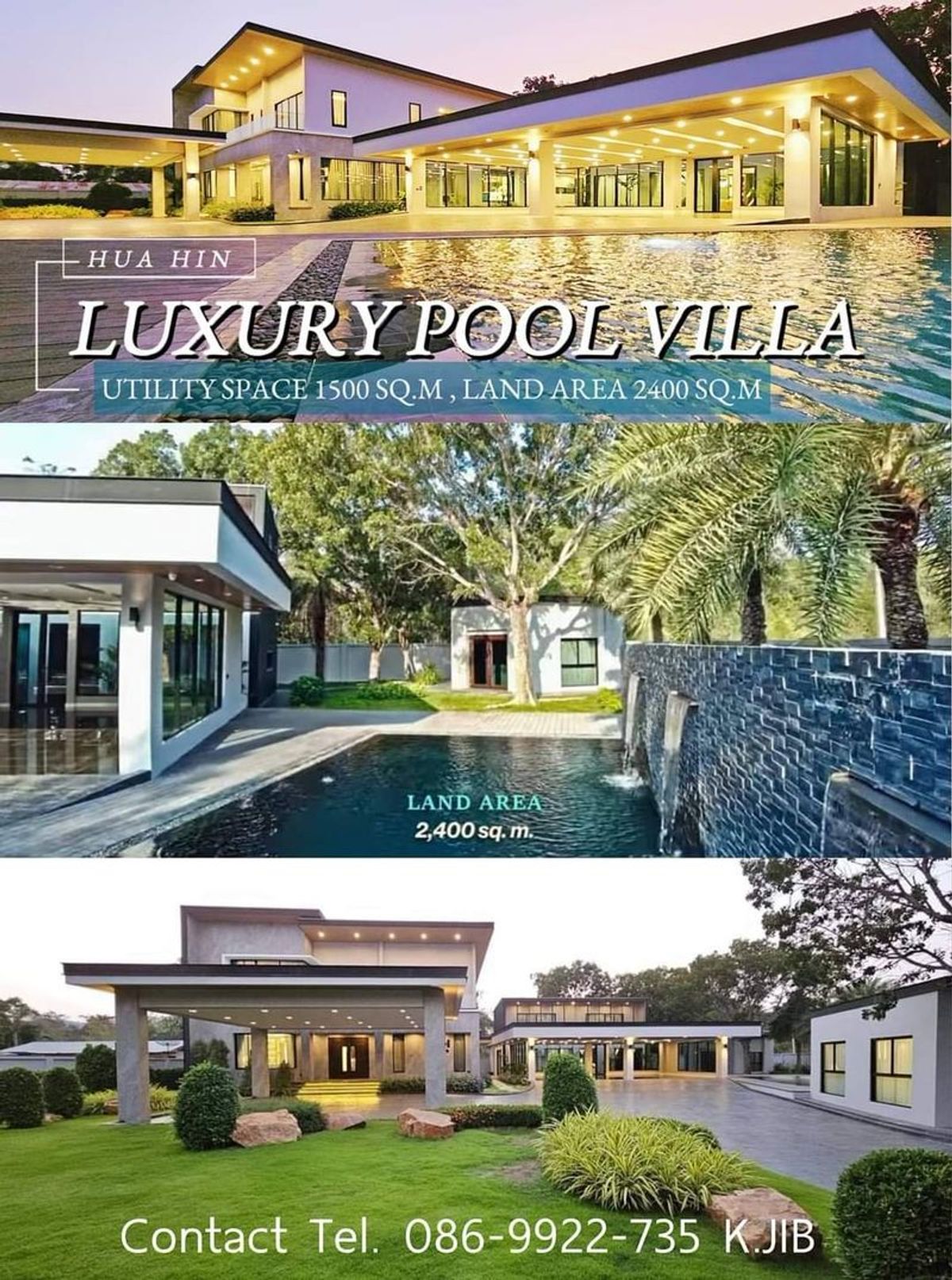For SaleHouseHuahin, Prachuap Khiri Khan, Pran Buri : Luxurious house for sale in Hua Hin, coordinates, Soi Chon, 12, Hua Hin District, fully decorated, can move in