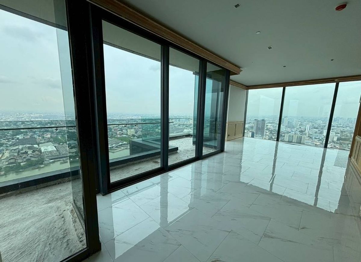 For SaleCondoRama3 (Riverside),Satupadit : Sell luxury Penthouse Canapaya Residences, Chao Phraya River View, 42-43, area 307.98 square meters, 4 bedrooms, 5 bathrooms, price 85 MB.*