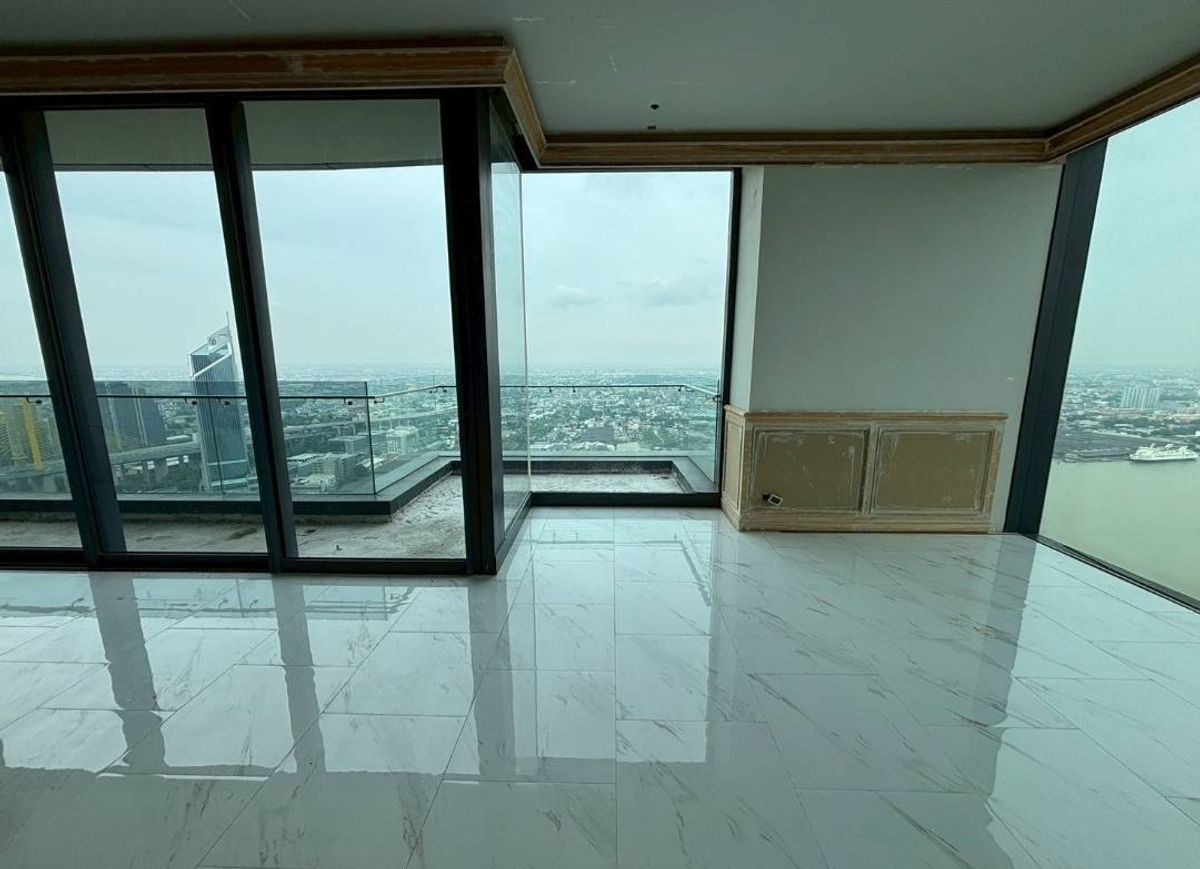 For SaleCondoRama3 (Riverside),Satupadit : Sell luxury Penthouse Canapaya Residences, Chao Phraya River View, 42-43, area 307.98 square meters, 4 bedrooms, 5 bathrooms, price 85 MB.*