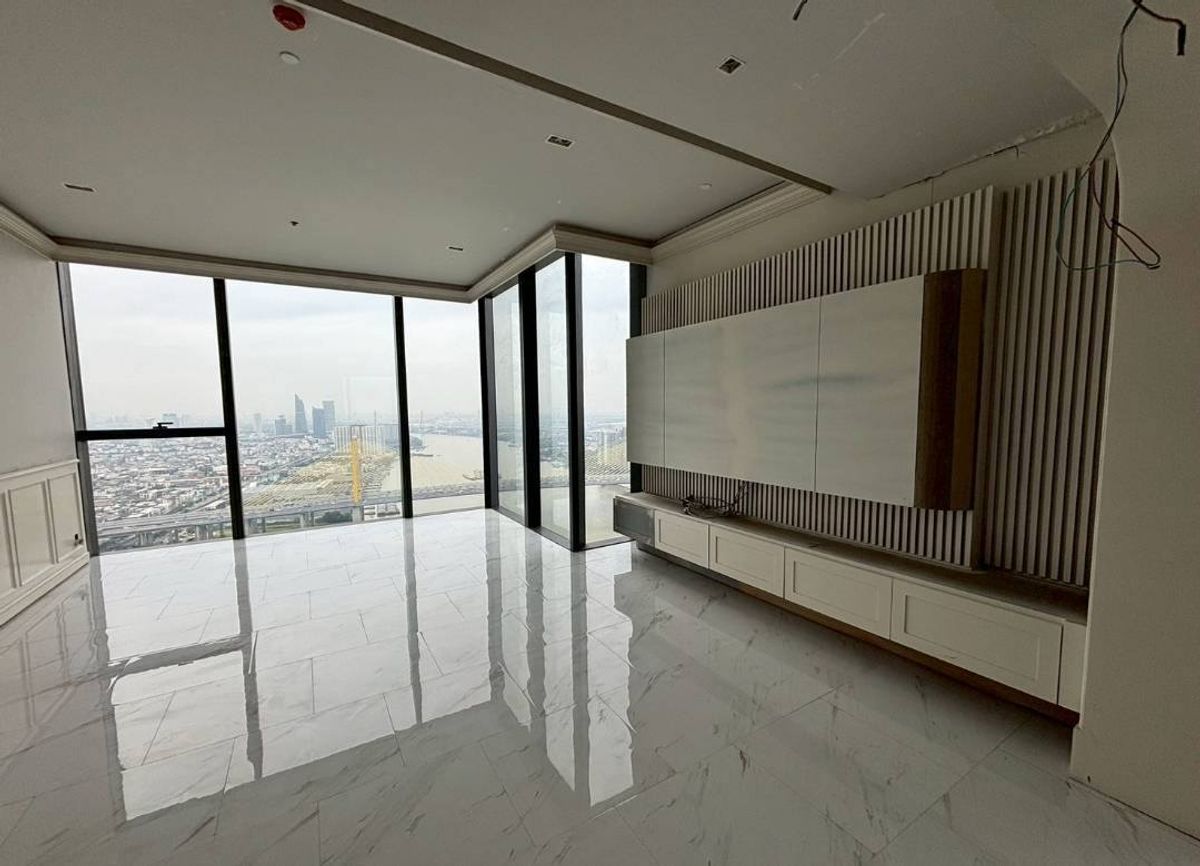 For SaleCondoRama3 (Riverside),Satupadit : Sell luxury Penthouse Canapaya Residences, Chao Phraya River View, 42-43, area 307.98 square meters, 4 bedrooms, 5 bathrooms, price 85 MB.*
