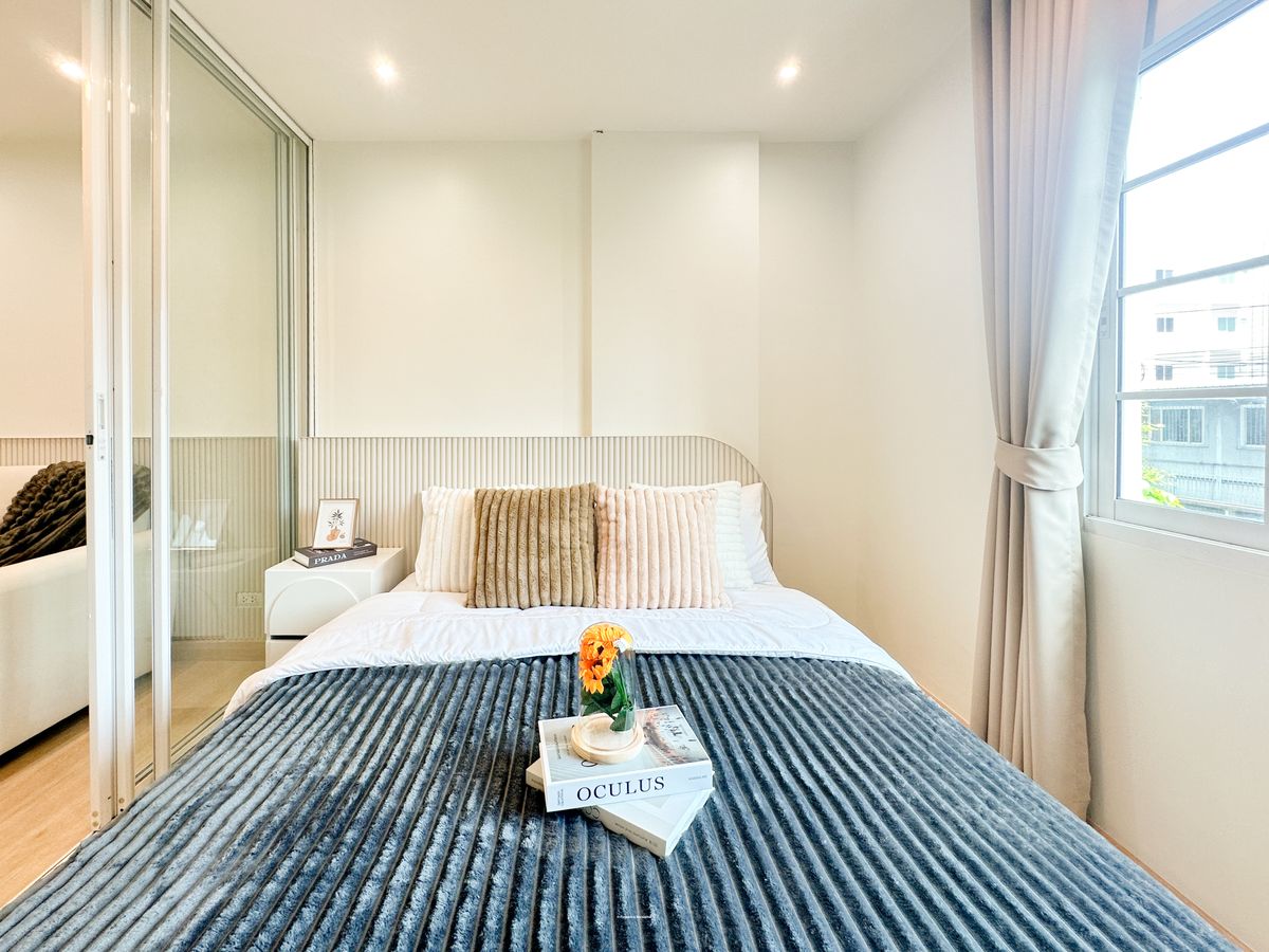 ขายคอนโดพระราม 2 บางขุนเทียน : ขายห้องสวย!! คอนโด แกรนด์ ทิวลิป แอด อ้อมน้อย (Tulip Square @ Aomnoi) ตกแต่งพร้อมลากกระเป๋าเข้าอยู่ได้เลย