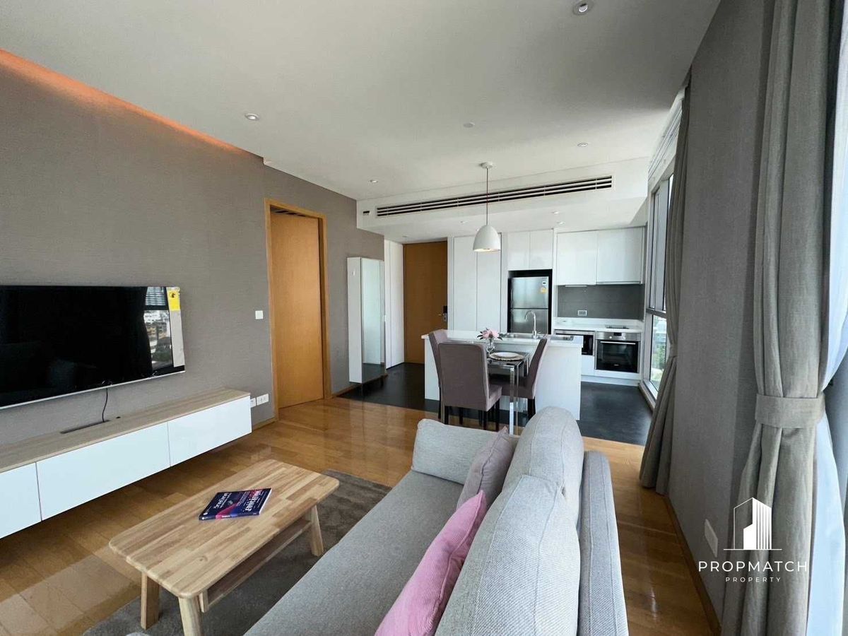 For RentCondoSukhumvit, Asoke, Thonglor : ✨Flash deal ✨aequa Residence Sukhumvit 49 (1Bed 1Bath 50SQM). Completely decorated !! Only 55,000 baht per month Tel.0981315848 @PropMatch