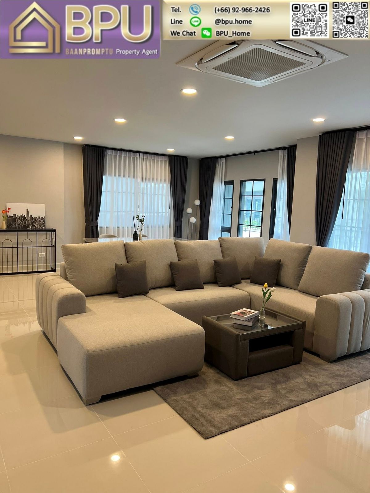 ให้เช่าบ้านบางนา แบริ่ง ลาซาล : ** ให้เช่าบ้านเดี่ยว 4 ห้องนอน เลี้ยงสัตว์ได้ ** Centro บางนา ใกล้ เมกะบางนา (โครงการใหม่ เฟส 2)