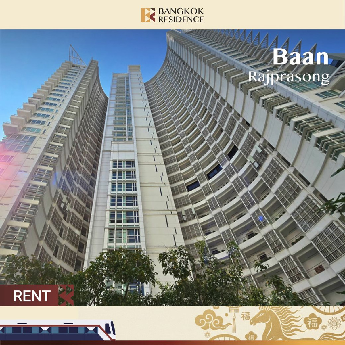 For RentCondoWitthayu, Chidlom, Langsuan, Ploenchit :  𝐁𝐞𝐬𝐭 𝐏𝐫𝐢𝐜𝐞 🔥 Baan Rajprasong, Beautiful unit 💖 Near BTS Ratchadamri 