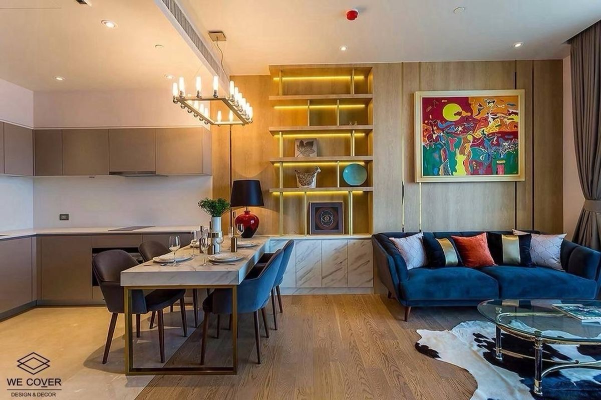 CondoWongwianyai, Charoennakor : 📢👇 Luxury condo by the river at Magnolia Waterfront Residences , located beside Bangkok landmark Icon Siam,  river view at the balcony, modern desire, enjoy fireworks in every occasion, fully furnished, ready to move in