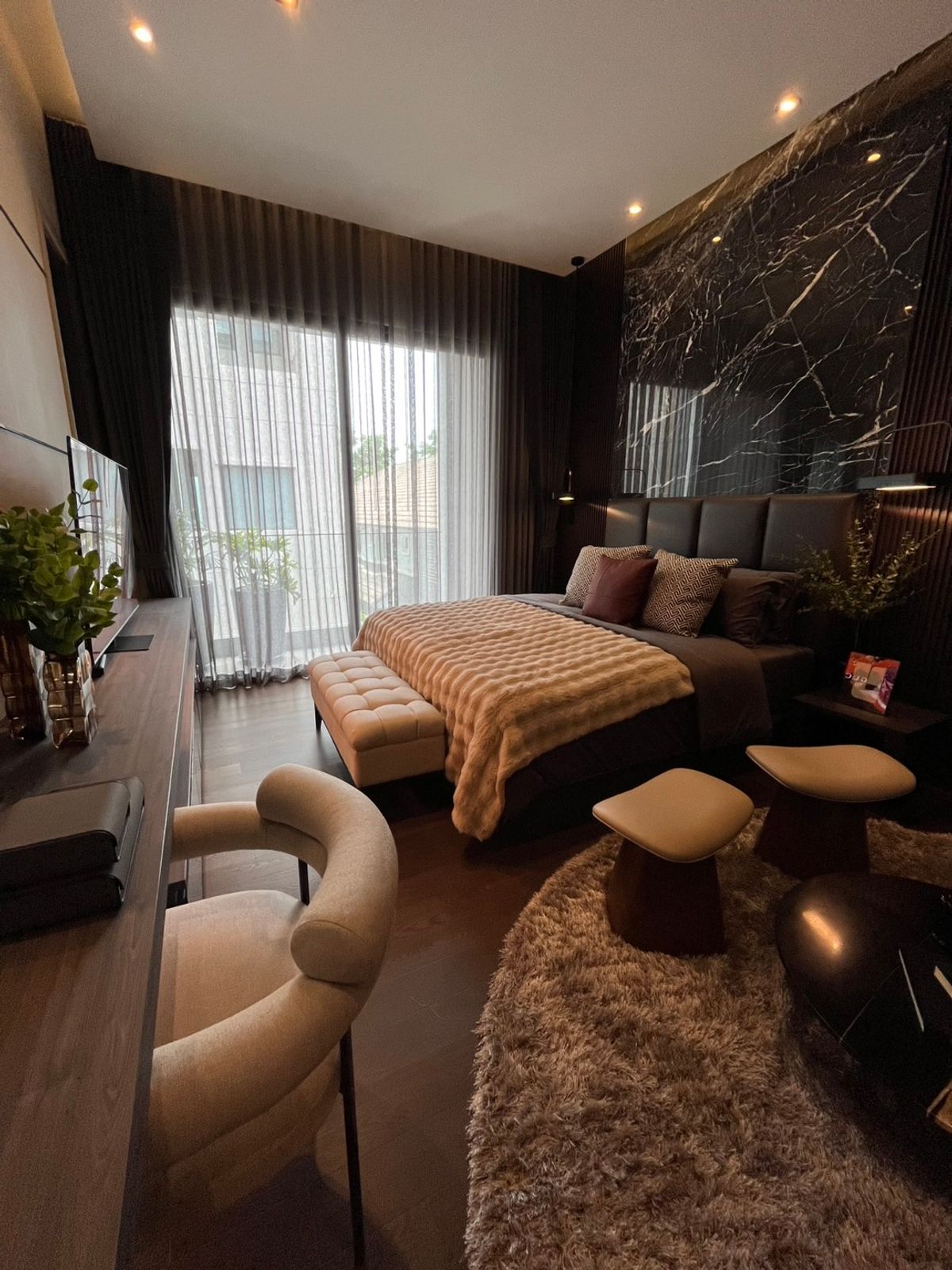 For SaleHouseLadkrabang, Suwannaphum Airport : 🏡 3 -story house for sale Type Loch Project Grand Bangkok Boulevard Yard Bangna - Super Luxury luxury house only 31 units.