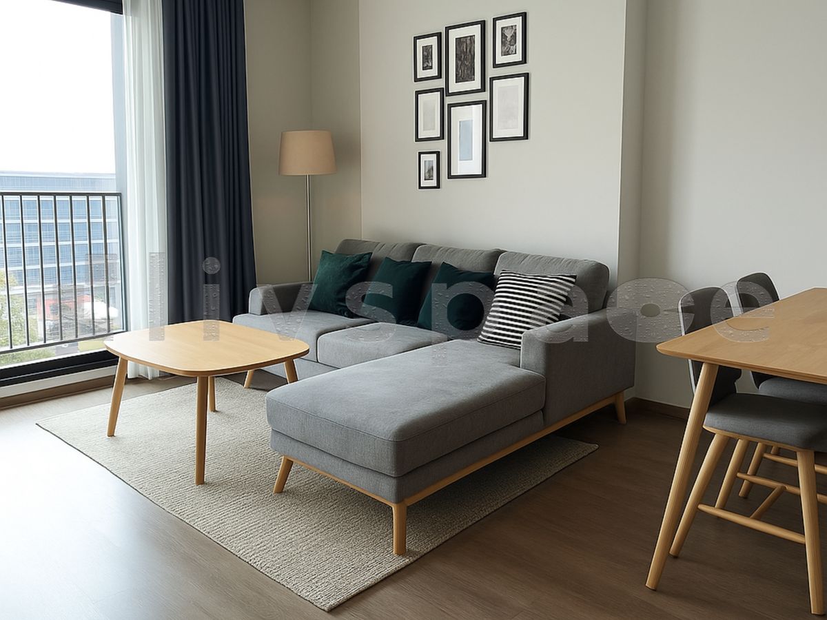 For RentCondoSukhumvit, Asoke, Thonglor : [L250804013] For Rent Rhythm Ekkamai  | 2 Bedroom | Size 70 sq.m. | Special Price | Ready to Move In
