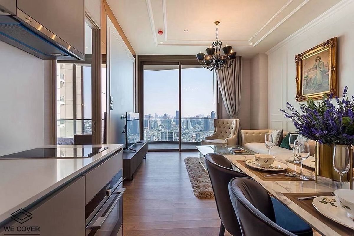 CondoWongwianyai, Charoennakor : 📢👇 Luxury condo by the river at Magnolia Waterfront Residences , located beside Bangkok landmark: Icon Siam,  river view at the balcony, modern desire, enjoy fireworks in every occasion, fully furnished, ready to move in