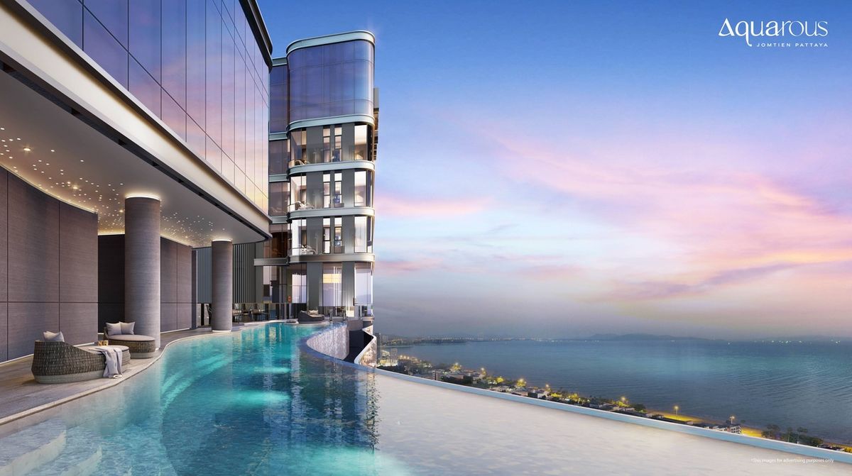 For SaleCondoPattaya, Bangsaen, Chonburi : Aquarous Jomtien Pattaya